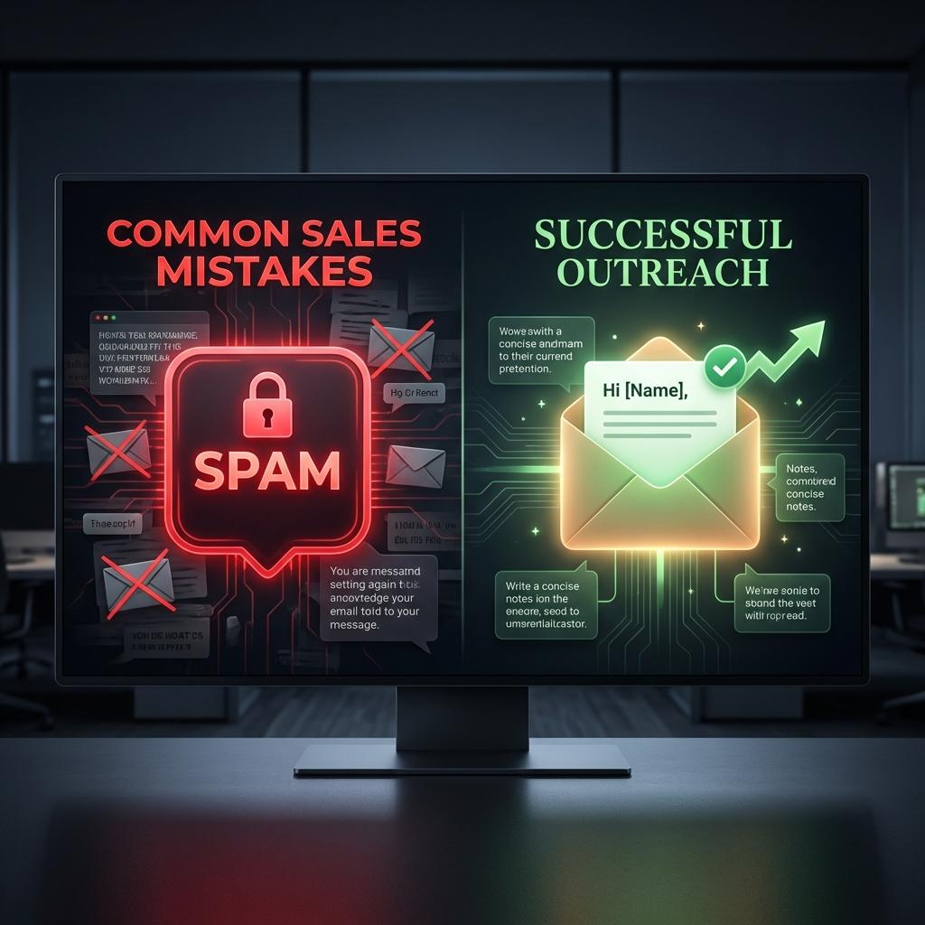 5 Cold Outreach Mistakes Killing Your Pipeline (And How to Fix Them)